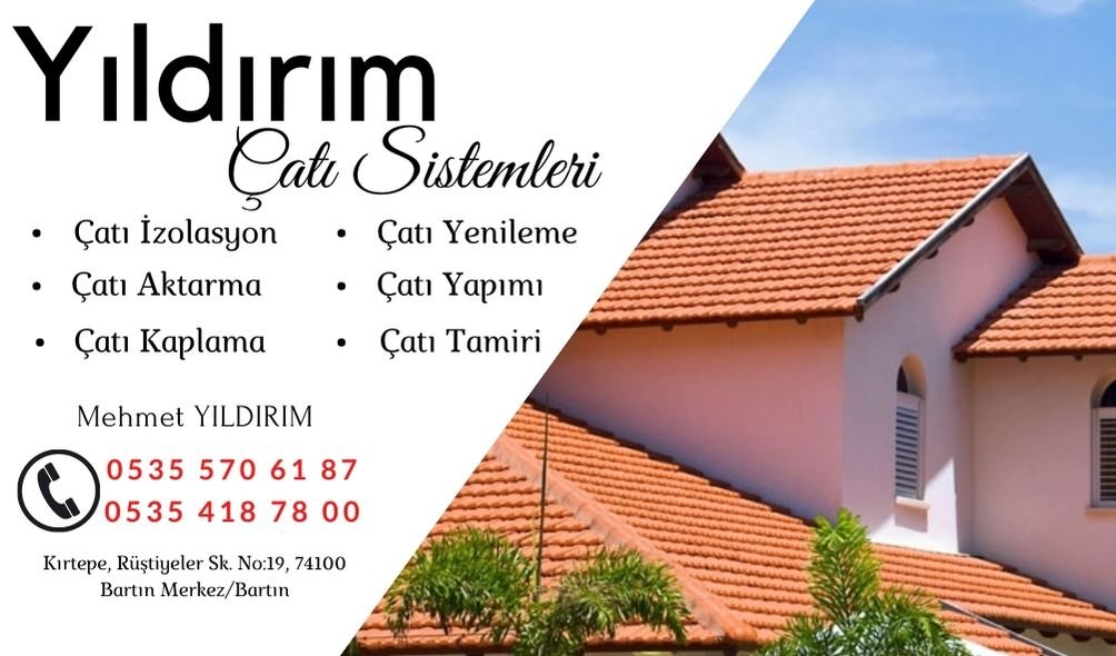 Bartın Çatı İzolasyon